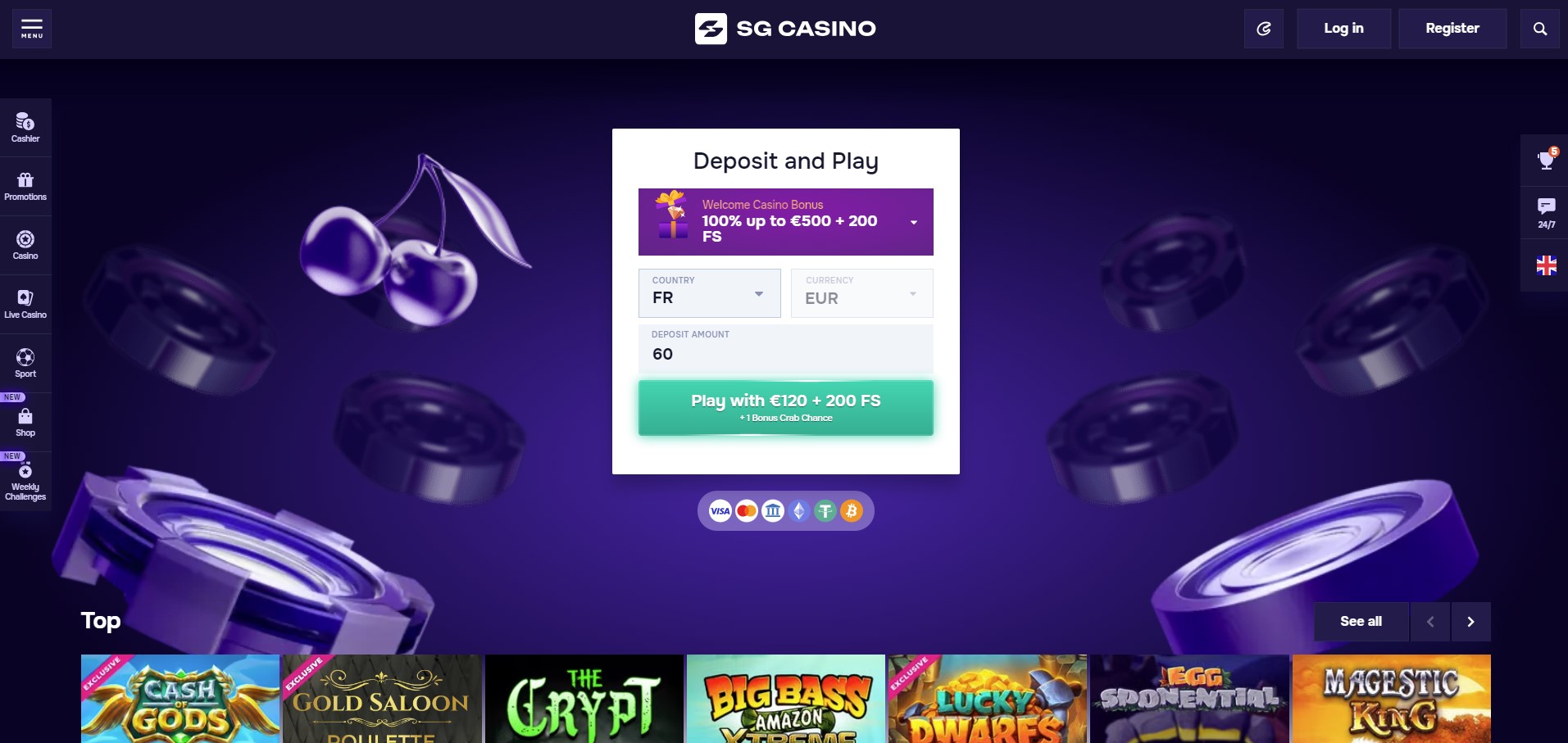 SG Casino preview